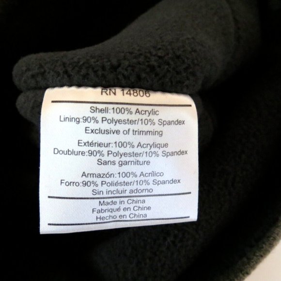 Carhartt Beanie Fleece Lined Earthtone Stripes - Picture 6 of 8